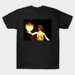 The Fire Mage - Pyromancer T-Shirt